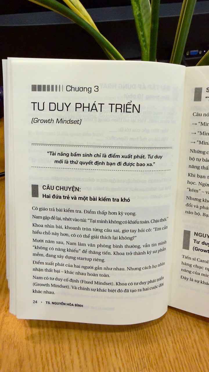 Trang ruột chương Tư duy phát triển